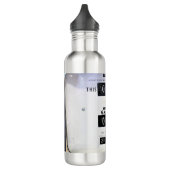 Vintage Gasdruckpumpe Edelstahlflasche (Links)