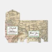 Vintage Gastgeschenk Hochzeit Geschenkschachtel (Ungefaltet)