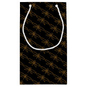 Vintage Gastgeschenk Hochzeit Kleine Geschenktüte (Rückseite)