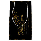 Vintage Gastgeschenk Hochzeit Kleine Geschenktüte (Vorderseite)