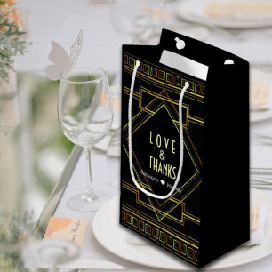 Vintage Gastgeschenk Hochzeit von Gatsby Kleine Geschenktüte