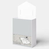 Vintage Gastgeschenke der Aschenputtel Geschenkschachtel (Geöffnet)