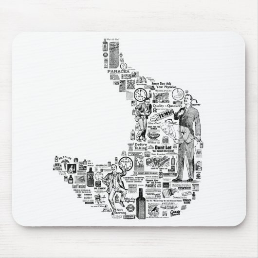Vintage Gastroenterologie - Gastroenterologie Mousepad (Vorne)