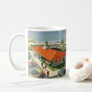 Vintage-Gastronomie, Familienrestaurant der 50er J Kaffeetasse
