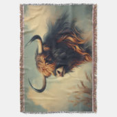 Vintage Gaur Decke (Vorderseite Vertikal)