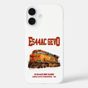 Vintage GE ES44AC GEVO Diesel Lokomotive iPhone 16 Hülle
