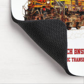 Vintage GE ES44AC GEVO Diesel Lokomotive Mousepad (Ecke)