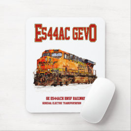 Vintage GE ES44AC GEVO Diesel Lokomotive Mousepad