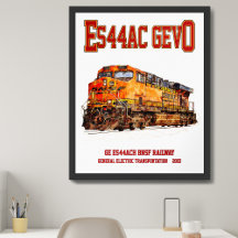 Vintage GE ES44AC GEVO Diesel Lokomotive