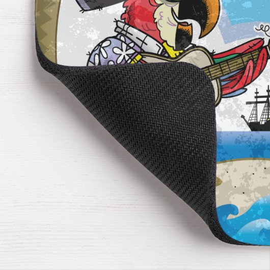 Vintage, gealterte, bunte mousepad (Ecke)