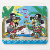 Vintage, gealterte, bunte mousepad (Vorne)