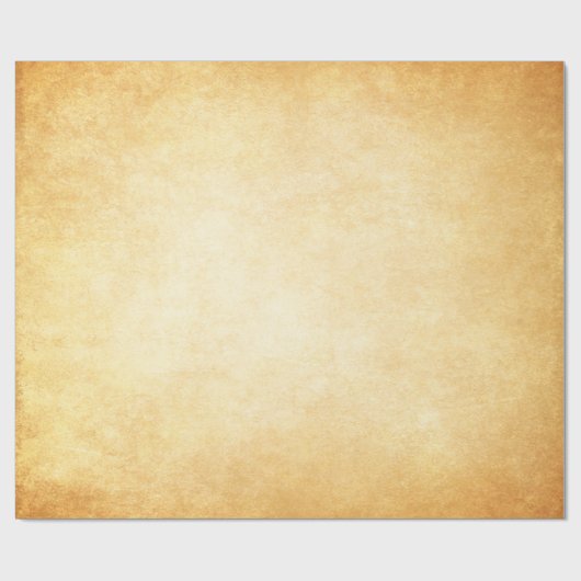 Vintage gealterte Pergamentpapier-Schablone Geschenkpapier (Flach)