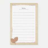 Vintage gealtertes Papier Scrapbook Notizen (Vorderseite)