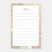 Vintage gealtertes Papier Scrapbook Notizen (Vorderseite)