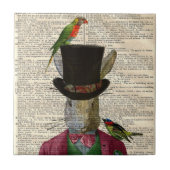 Vintage geänderte fliese (Vorderseite)