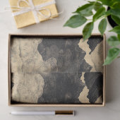 Vintage-Gebirgs-Wolken-Landschaft (2) Seidenpapier (Geschenk)