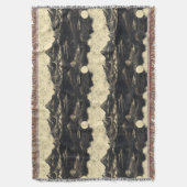 Vintage-Gebirgslandschaft mit Wolken (5) Decke (Vorderseite Vertikal)