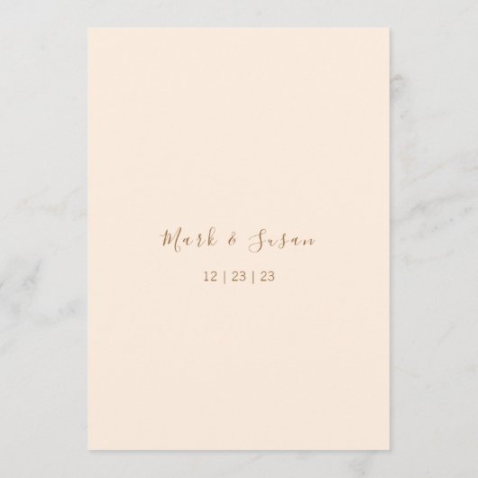 Vintage Geblüht Seekarte Programm (Rückseite)