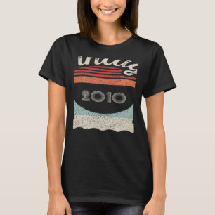 Vintage, geboren 2010, 12. Geburtstag, 12 Jahre al T-Shirt