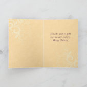 Vintage Geburtskarte Karte (Innenseite)