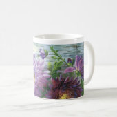 Vintage Geburtstags-Schale mit Blumen Kaffeetasse (VorderseiteRechts)