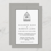 Vintage Geburtstagsfeier Einladung (Vorne/Hinten)