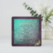 Vintage Geburtstagsfeier Einladung (Stehend Vorderseite)