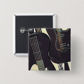 Vintage Geburtstagsgeschenk für Gitarre Button (Vorne & Hinten)