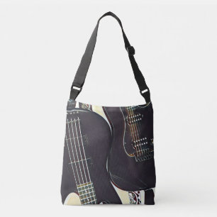 Vintage Geburtstagsgeschenk für Gitarre Tragetaschen Mit Langen Trägern