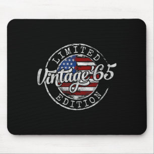 Vintage Geburtstagsgeschenke 1965 für Männer 60 Mousepad