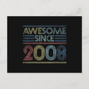 Vintage Geburtstagsgeschenke Phantastisch seit 200 Postkarte