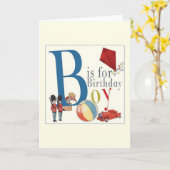 Vintage Geburtstagskarte Karte (Gelbe Blume)