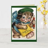 Vintage Geburtstagskarte Karte (Gelbe Blume)