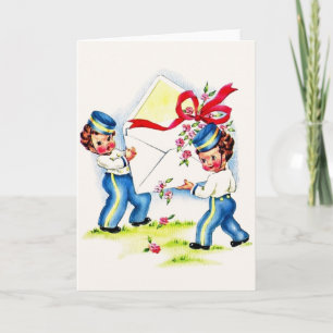 Vintage Geburtstagskarte Karte