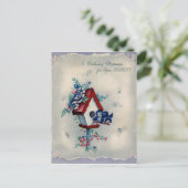 Vintage Geburtstagskarte Postkarte (Stehend Vorderseite)