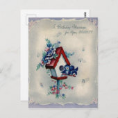 Vintage Geburtstagskarte Postkarte (Vorne/Hinten)