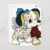 Vintage Geburtstagskarte Postkarte (Vorne/Hinten)