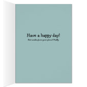 Vintage Geburtstagskatze jedem Anlass (Innen (Rechts))