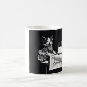 Vintage Geburtstagskatzen Kaffeetassen (Mittel)