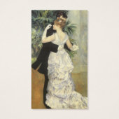 Vintage Gefallen Dankeschön Card, City Dance von R (Rückseite)