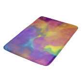 Vintage gefärbte Krawatte Badematte (Schrägansicht)