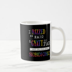 Vintage Gefärbte Krawatte, die ich bisher so hart  Kaffeetasse
