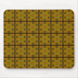 Vintage-Gefühl - Intrigenes abstraktes Mosaikdesig Mousepad