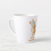 Vintage Geigenfleckweisser Milchtasse (Linke Ecke)