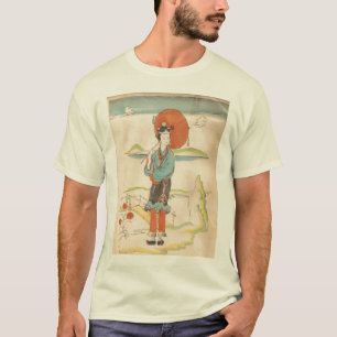 Vintage Geisha/Japanisch T-Shirt