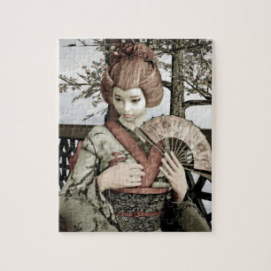Vintage Geisha Puzzle