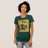 Vintage Geisha und Demon Womens T - Shirt (Vorne ganz)