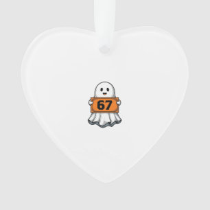 Vintage-Geist-Nummer-67-Halloween-Shirt-Design_1 Ornament