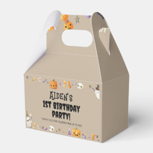 Vintage-Geister-Geburtstags-Geschenkbox Geschenkschachtel