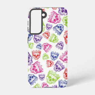 Vintage gekrönte Totenköpfe Samsung Galaxy Hülle